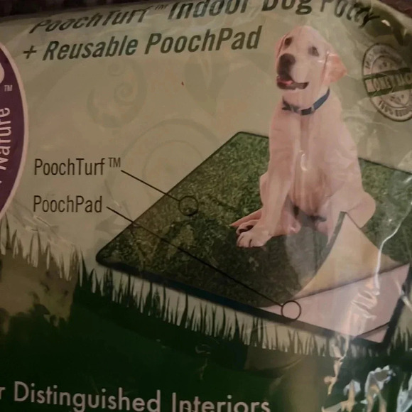PoochPads Indoor Pooch Turf Dog Potty 18x28 - Picture 10 of 12